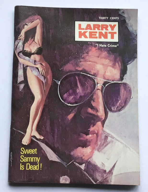 Larry Kent Sweet Sammy is Dead Australian Detective paperback book No713